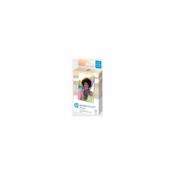 HP Zink Paper Sprocket Select 50 Pack 2,3x3,4"