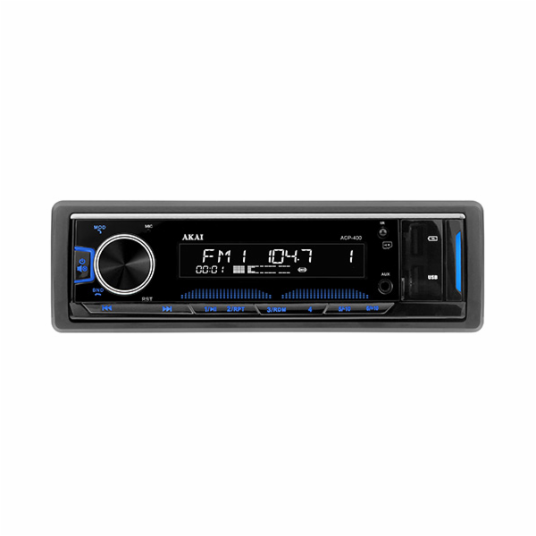 Autorádio AKAI, ACP-400, bluetooth, LCD displej, FM, USB,...