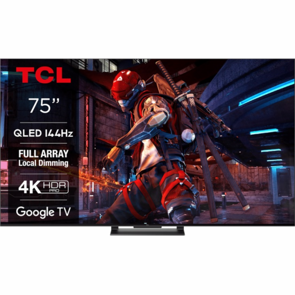 TCL 75C745 SMART TV 75" QLED/4K UHD/Full Array LED/144Hz/...