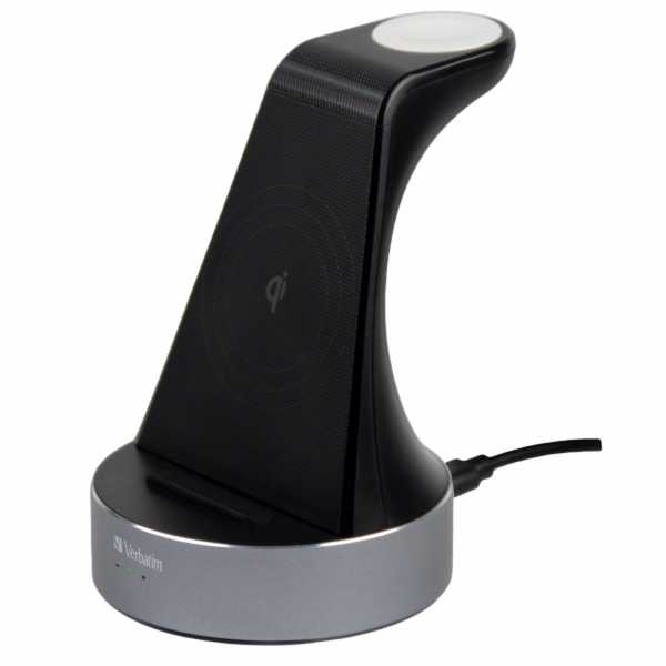 Verbatim WCS-02 Aluminium 2-in-1 Qi Wireless+Apple Watch ...