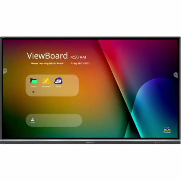 VIEWSONIC IFP7550-5, LED Panel 74,5" D 4K UHD