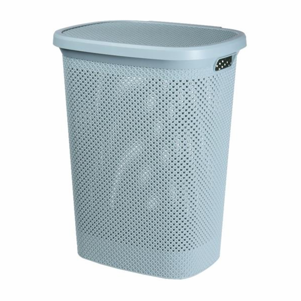 Koš na prádlo plastový 60 litrů zelená KO-027100010zele