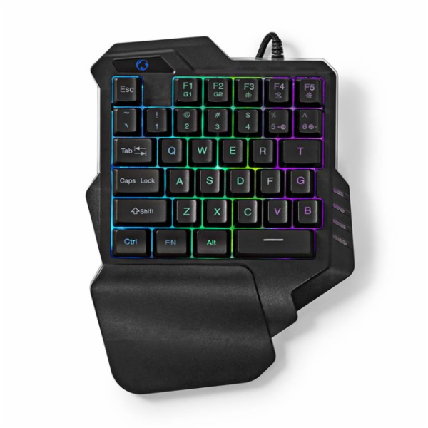 Nedis GKBDS110BK - Kabelová Herní Klávesnice  | USB-A | M...