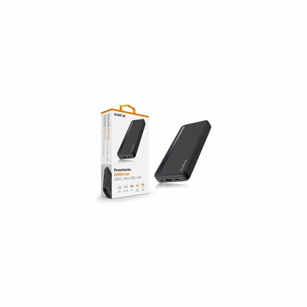 ALIGATOR PBAL2050 20 000mAh 20W černá