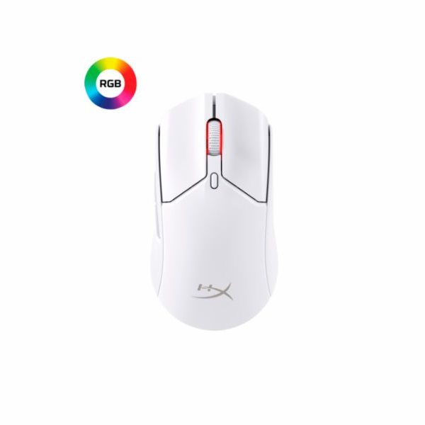 HyperX Pulsefire Haste 2 Bezdrátová herní myš (bílá)