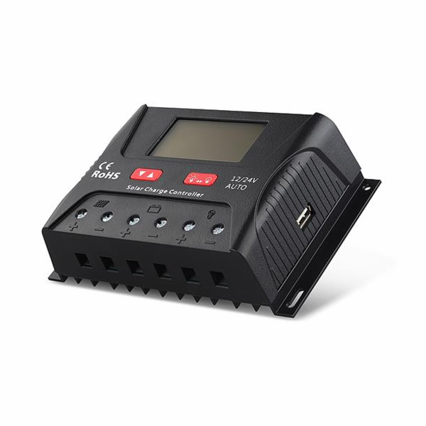 Regulátor SRNE SR-HP2430 solární PWM, 12/24V, 30A
