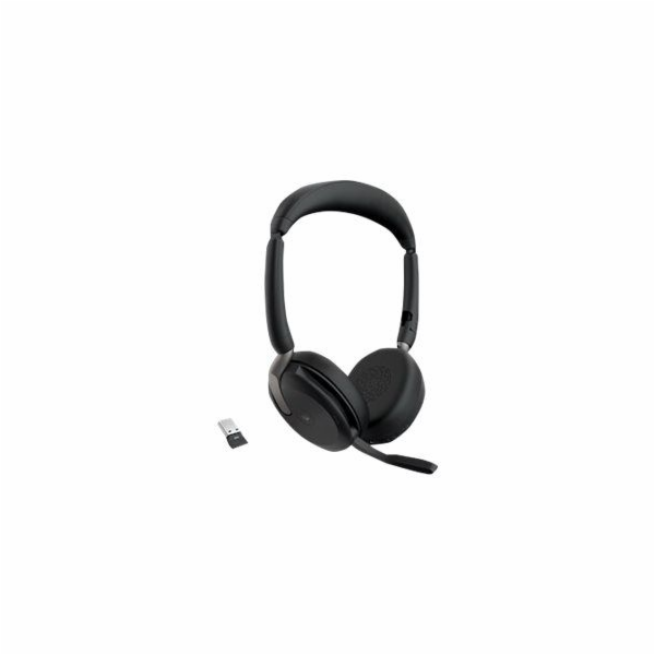 Jabra Evolve2 65 Flex/Stereo/ANC/USB/BT-USB/Bezdrát/MS/Černá