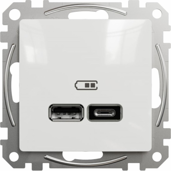 Schneider Elektrická USB zásuvka Sedna Design&Elements A+...