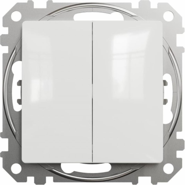 Vypínač SCHNEIDER SEDNA DESIGN, 2 klíče, bílý