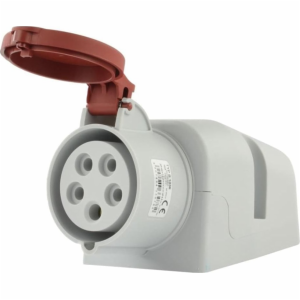 Opravená zásuvka 16A 5P 400V IP44 B.1036