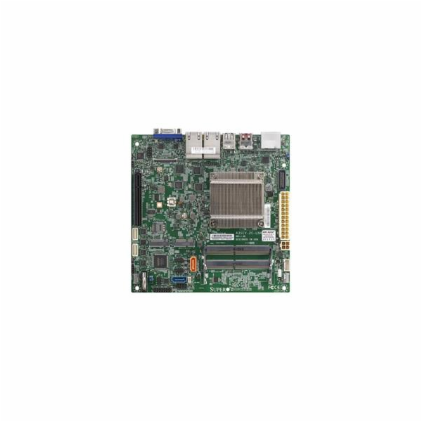 SUPERMICRO mini-ITX  MB Atom x6425E (4-core), 2x DDR4 ECC...