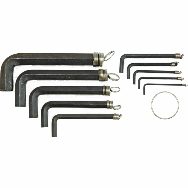 Sada klíčů imbus 10 ks 2 - 14 mm TOYA