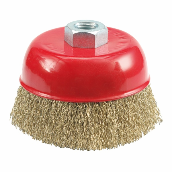 Kartáč drátěný čelní 100 mm TOYA