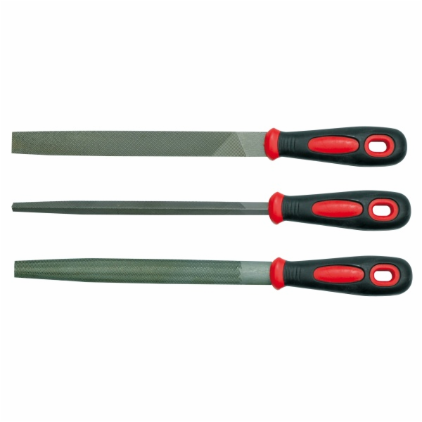 Sada pilníků zámečnických 200 mm 3 ks TOYA