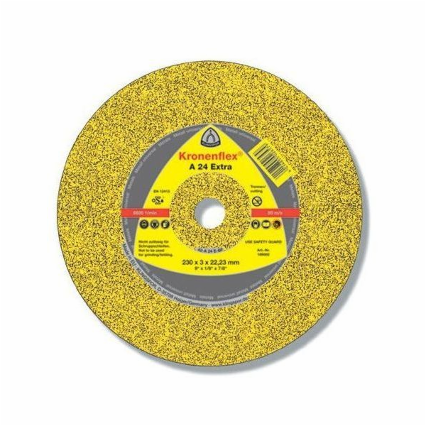 1x25 Klingspor A 24 Extra cutting disk 2,5mm straight 125