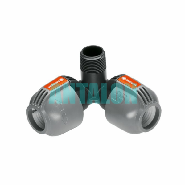 Rohová přípojka Gardena 2783-20, 25 mm x vnější závit 3/4“