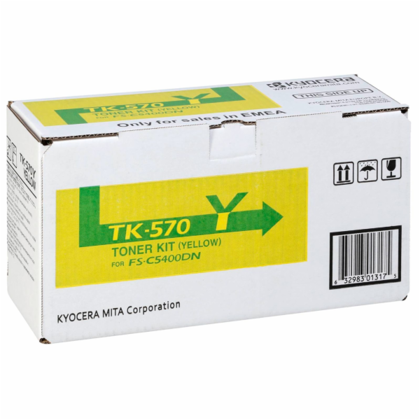 Kyocera toner TK-570 Y zluta