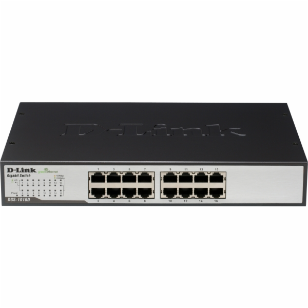 DGS-1016D switch L2 16x1GBE Desktop/Rack 19  