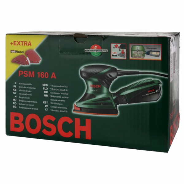 Bruska multifunkční Bosch PSM 160 A