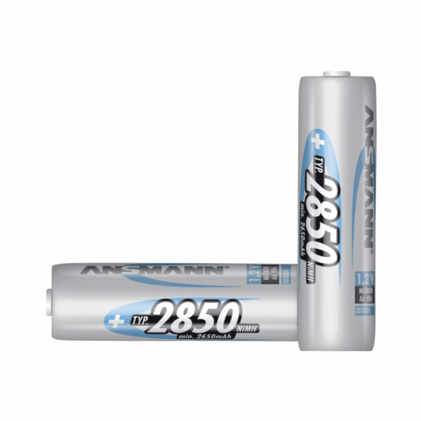 1x4 Ansmann NiMH Aku 2850 Mignon AA 2650 mAh