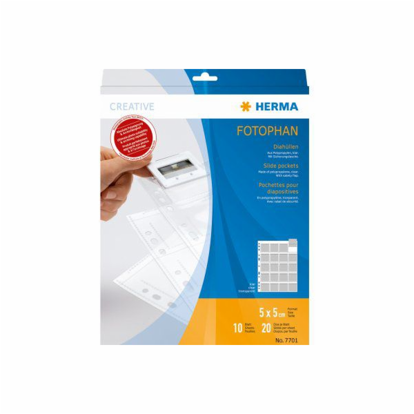 Herma Dia folie 5x5 10 listu cira 7701