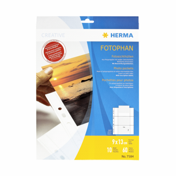 Herma fotophan  9x13 na sirku 10 listu 7584