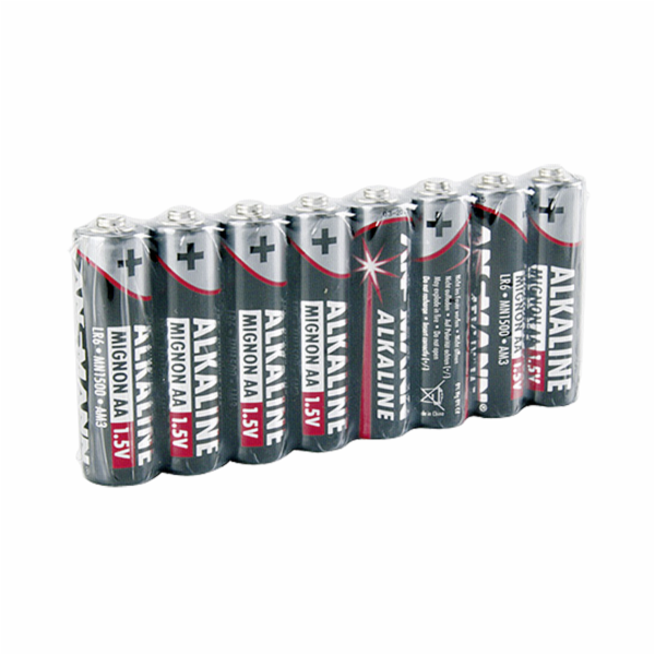 1x8 Ansmann Alkaline Mignon AA red-line
