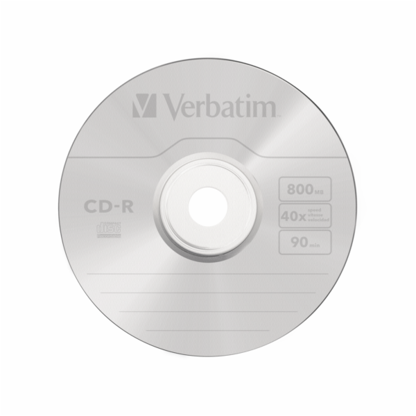 1x10 Verbatim CD-R 90 / 800MB JC 48x Speed, ExtraProtection
