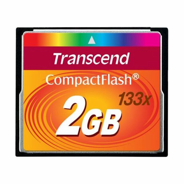 Transcend CompactFlash 2GB TS2GCF133 2GB CF Card (133X) P...