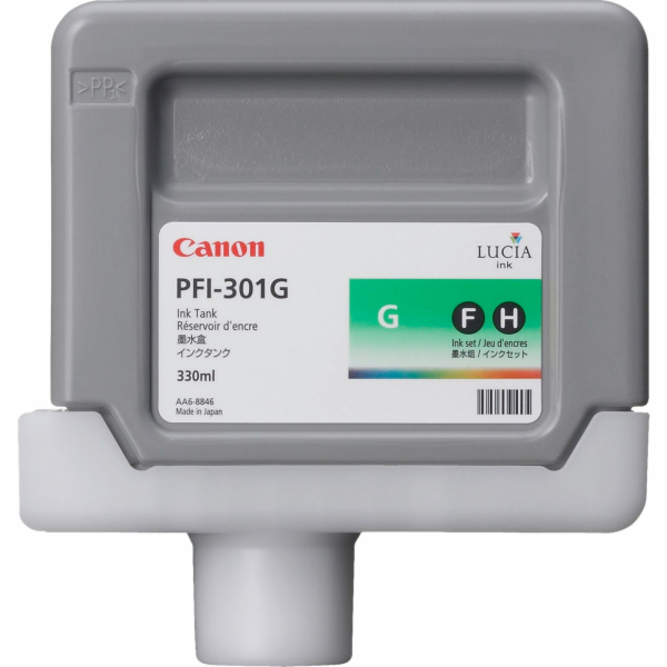 Náplň CANON PFI-301G green iPF 8000/8100/9000/9100 (330ml)