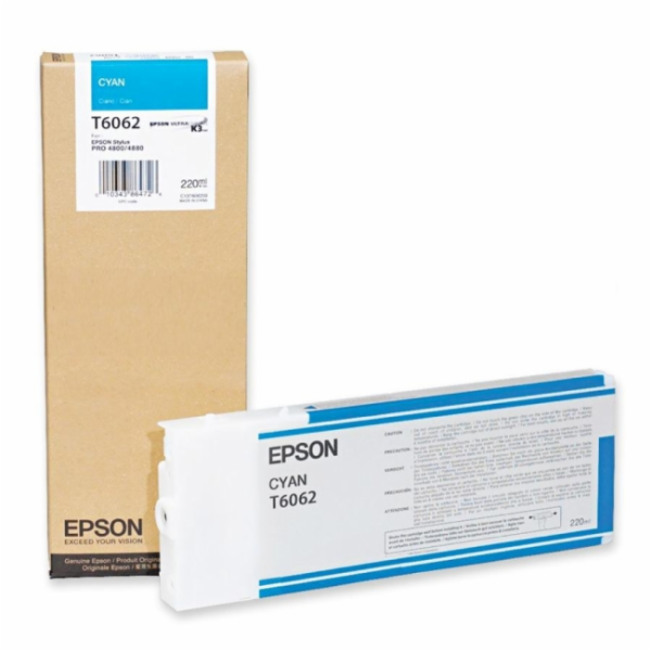 Epson cartridge modra T 606  220 ml             T 6062