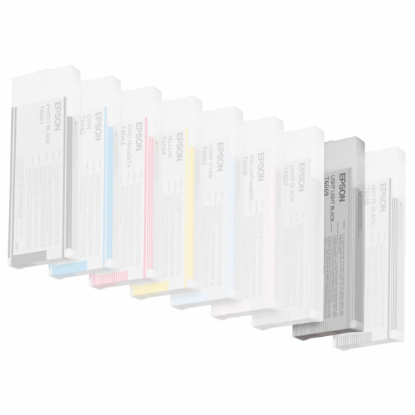 Epson cartridge svetle svetle cerna T 606 220 ml T 6069