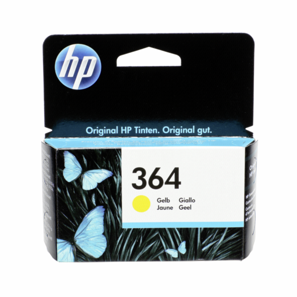 HP (364) inkoustová náplň Vivera žlutá CB320EE originál