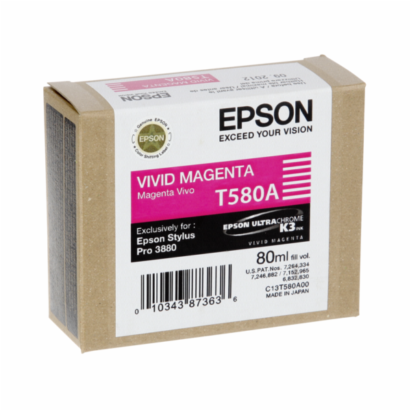 EPSON ink bar Stylus Pro 3880 - vivid magenta (80ml)
