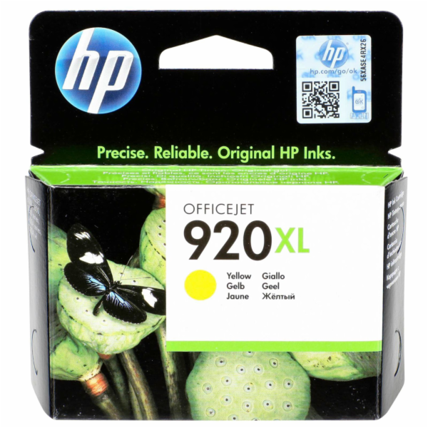 Žlutý inkoust HP č. 920XL (CD974AE)