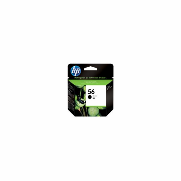 HP 56 Black Ink cart, 19 ml, C6656AE (520 pages)