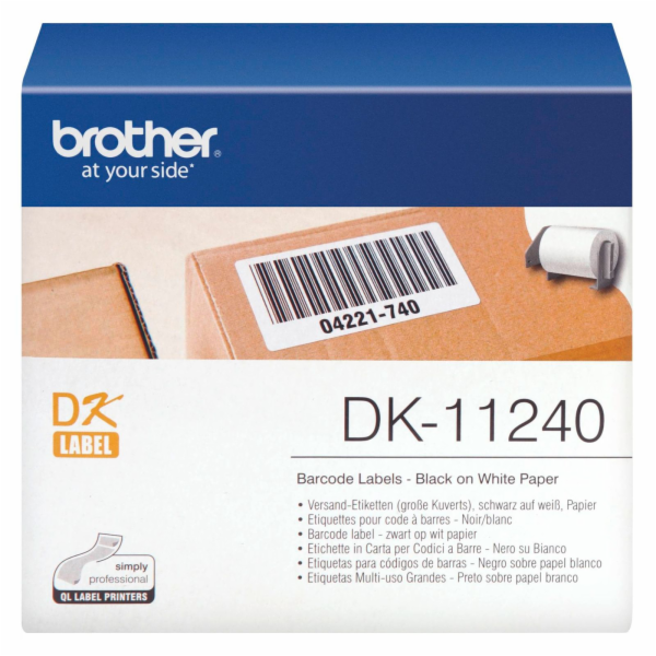 BROTHER DK-11240 (papírové / barcode 102x51mm - 600 ks)