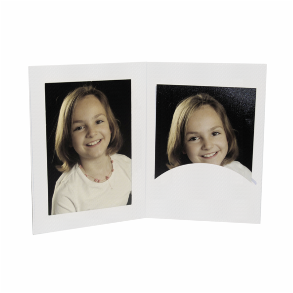 1x100 Daiber desky na port.foto s paspartou 13x18 matne bila