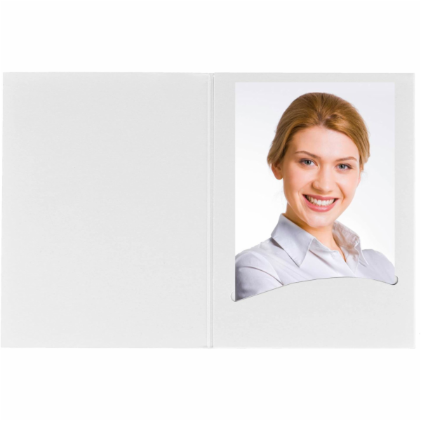 1x100 Daiber foto desky "Profi-Line" do 7x10 cm bila