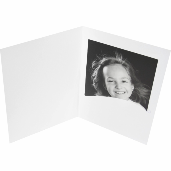 1x100 Daiber foto desky Profi-Line  do 9x13 cm bílé