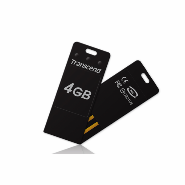 4GB Transcend JetFlashT3, USB2.0, černý