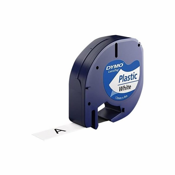Dymo&nbsp;Letratag&nbsp;Band&nbsp;Plastova&nbsp;bila&nbsp;12&nbsp;mm&nbsp;x&nbsp;4m