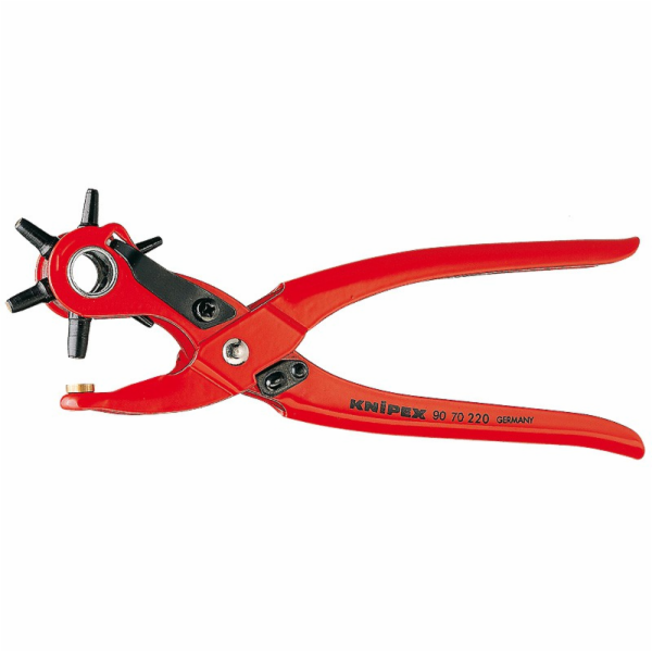 Knipex kleště děrovací 220mm revolverové 90 70 220