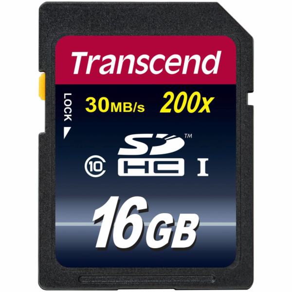 Transcend SD karta SDXC/SDHC Class 10 16GB Pameťová Karta 