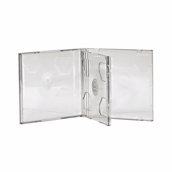 Hama CD-Double-Box     pack of 5 Transparent Jewel-Case  ...