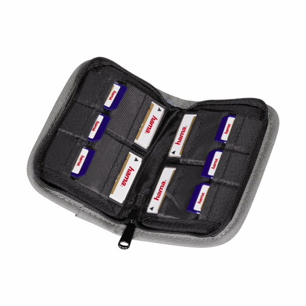 Hama Multi Card Case Mini cerna / seda 49916