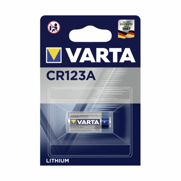 Varta CR123A 1ks 06205 301401