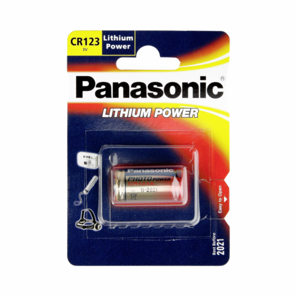 Baterie 1 Panasonic Photo CR 123 A