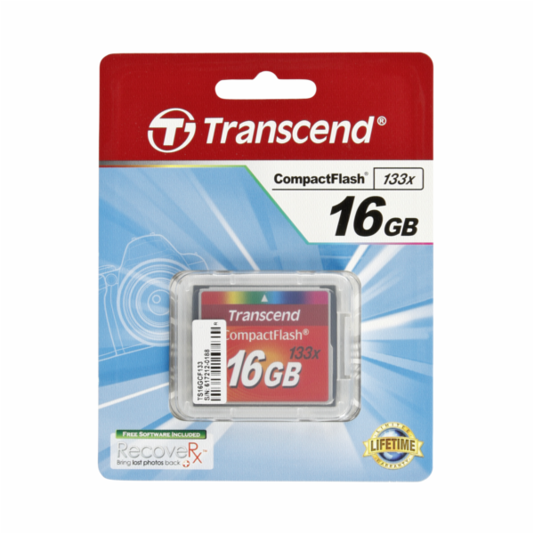 Paměťová karta TRANSCEND CF Card 133X