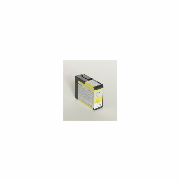 Epson T5804 - 80 ml - žlutá - originální - inkoustová car...